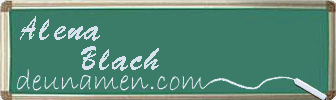 Alena Blach Visitenkarte